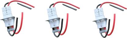 J M J Auto parts Supplier E-RICKSHAW CHARGING SOCKET ( PACK OF 3) Electronic Components Electronic Hobby Kit