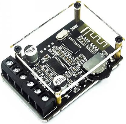 Flyrobo XY-P15W Stereo Bluetooth 5.0 Power Amplifier Board with Acrylic Sheet Electronic Components Electronic Hobby Kit
