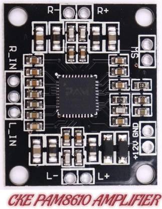 CKE PAM8610 2Channel (15x2)30W Audio Power Amplifier Board Dual Channel (Pack of 1) Sound Recorder and Sound Circuit Electronic Hobby Kit