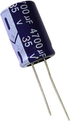 Steko {Pack of 20 Pieces} 4700uF 35v Electrolytic Capacitors, Electronic Component Light Electronic Hobby Kit