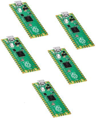 INVENTO 5pcs Raspberry PI PICO, Dual-core Arm Cortex M0+ processor, 264KB of SRAM Automotive Electronic Hobby Kit