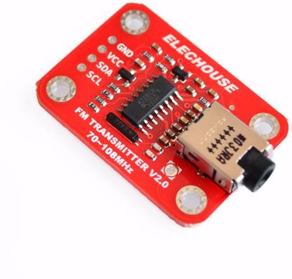 Flyrobo FM Transmitter V2.0 Digital FM Radio Module for Electronic Components Electronic Hobby Kit