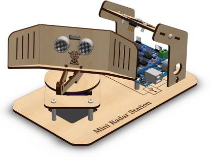 SunRobotics Arduino-Based Mini Radar Station DIY STEM Educational Electronics Learning Kit Electronic Components Electronic Hobby Kit