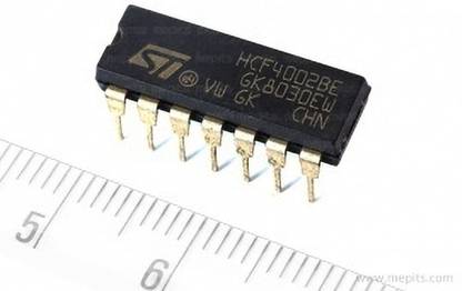 iBAT SOLUTIONS 3 PCS CD4002 Dual 4-Input NOR Gate IC,CD 4002 NOR Gate IC Electronic Components Electronic Hobby Kit