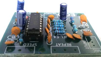 Diycart Echo MIC Circuit Microphone Preamp Kit for audio amplifiers PT2399 Based Electronic Components Electronic Hobby Kit