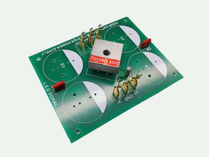 PROZL Four capacitor power supply PCB (4 capacitor pcb) Electronic Components Electronic Hobby Kit