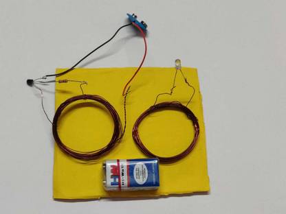 Technical hut Wireless Energy Transfer Working Model Educational Electronic Hobby Kit