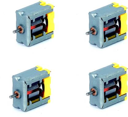 Diycart Toy Motor 3-6 Volt High Speed Electric Micro Robotics Open Motor VTM V1 Electronic Components Electronic Hobby Kit