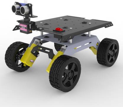 AM ROBOTICS ROVER 4WD BO SERIES 1 METAL CHASSIS DIY ARDUINO PROJECT KIT Electronic Components Electronic Hobby Kit