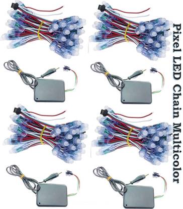 SG Flash LED Light Multicolor, Transparent Rice Lights (Pack of 4) Electronic Components Electronic Hobby Kit