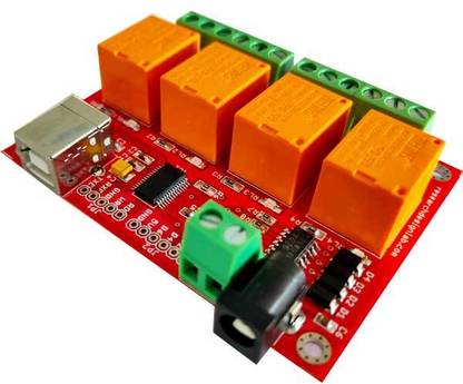 Rdl USB 4 Channel Relay Board-FT245RL USB RELAY BAORD Motor Control Electronic Hobby Kit