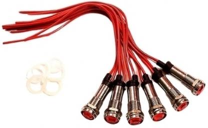 Esptronics Pack of 6 Panel Mount Neon Light Bulb Indicator Lamp Led Electronic Components Electronic Hobby Kit