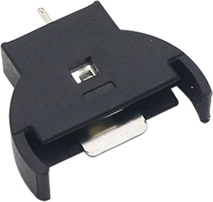 Electronic Spices 3032 3V Vertical Single Battery holder plastic case through hole PCB mount Electronic Components Electronic Hobby Kit