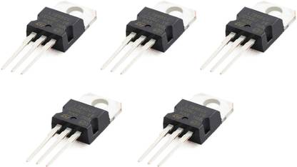 RANVIRKAR 7805 L7805Cv Lm7805 Voltage Regulator Ic + 5V (1.5A) Pack of 5 Electronic Components Electronic Hobby Kit
