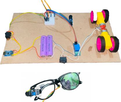 Mechanic37 Anti Sleep Alarm For Driver Eye Blink Sensor Project (Simple Non Programmable ) Educational Electronic Hobby Kit