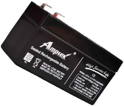 INVENTO 12V 1.3Ah 1300mah Rechargeable sealed lead acid battery Automotive Electronic Hobby Kit