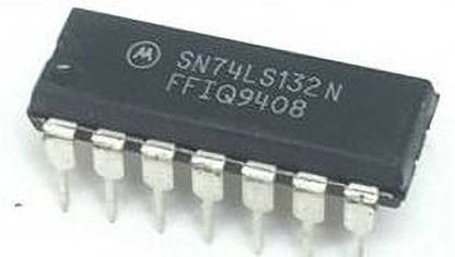 iBAT SOLUTIONS 3PCS 74LS132 Quadruple 2-Input Positive NAND Schmitt Trigger IC-74 LS 132 IC Electronic Components Electronic Hobby Kit