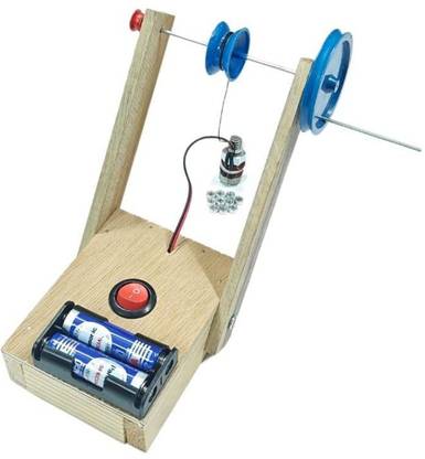 DIYtronics Electromagnetic Crane Science Working Model DIY Assembly Project