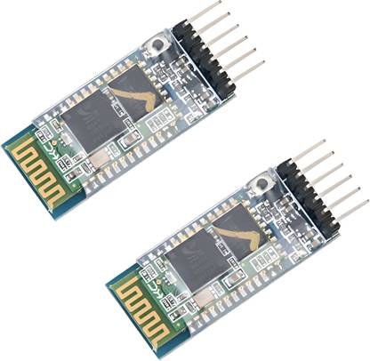 MAG BEE HC-05 Wireless Bluetooth RF Transceiver Module for Aruino/NodeMCU Pack of 2 Electronic Components Electronic Hobby Kit