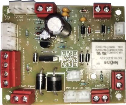 umarandsons Siren + Solar Combo PCB For Zatka Machine Electronic Components Electronic Hobby Kit