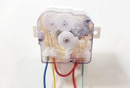 NTCL WASH TIMER 1SHAFT 15MIN 4WIRE COMPATIBLE FOR WHIRLPOOL SEMI AUTO WASHING MACHINE Electronic Components Electronic Hobby Kit