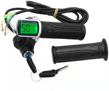 Hello Electric 24V/36V/48V Electric Bike Throttle with LCD Battery Display Automotive Electronic Hobby Kit