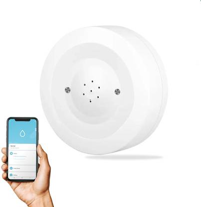 amiciSense Water Leakage Sensor, WiFi Water Leak Detector with 80dB Loud Alarm Probe and Tester Electronic Hobby Kit