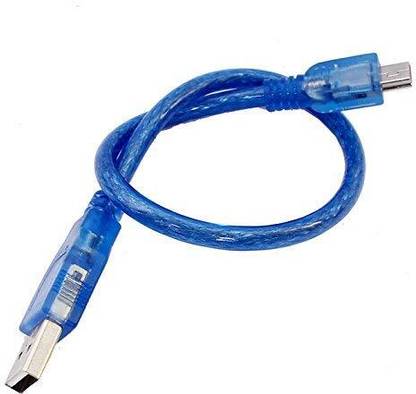 Prakti Cable for Arduino Nano USB 2.0 A to USB 2.0 Mini B Electronic Components Electronic Hobby Kit
