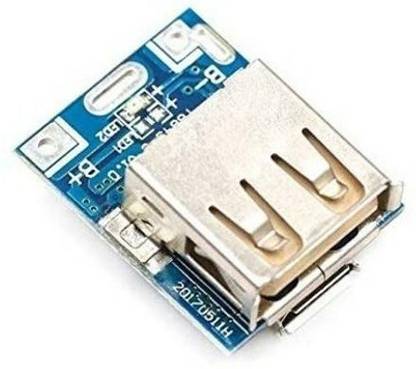 ESP Ultra Small 5V Micro USB DIY Powerbank Charging Module Circuit Board Step Up with LED Indicator Micro Controller Board Electronic Hobby Kit
