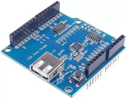 ioi USB Host Shield for Compatible with Google Android ADK Support UNO MEGA Electronic Components Electronic Hobby Kit