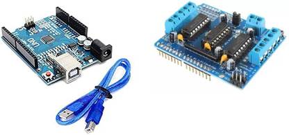 Tayal Uno R3 ATmega328P & L293D Motor Driver/Stepper/Servo Shield with ...