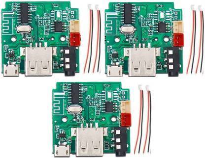 City King TG113 Bluetooth Speaker Circuit Board Module Sound Recorder (Pack of 3)fv Sound Recorder and Sound Circuit Electronic Hobby Kit