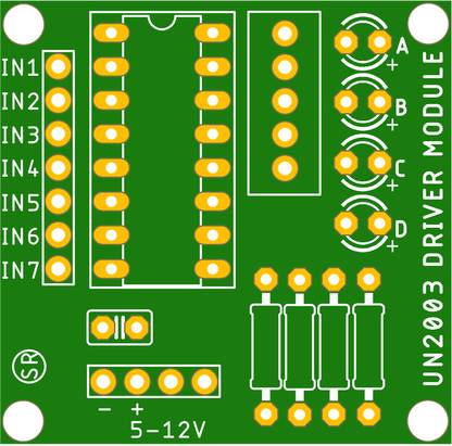 SunRobotics ULN2003 Stepper Motor Driver Module PCB For The Small Application Stepper Motors Motor Control Electronic Hobby Kit