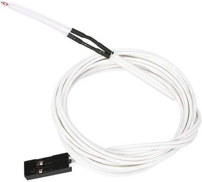 Flyrobo 100k NTC 3950 Thermistor 2 Meter Cable with DuPont End for 3D Printer Electronic Components Electronic Hobby Kit