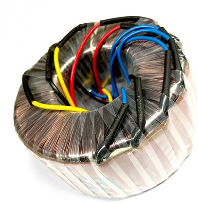 M V COLLECTION 60 0 60 25 AMPERE 7.8 KG 100% COPPER TOROIDAL TRANSFORMER Electronic Components Electronic Hobby Kit