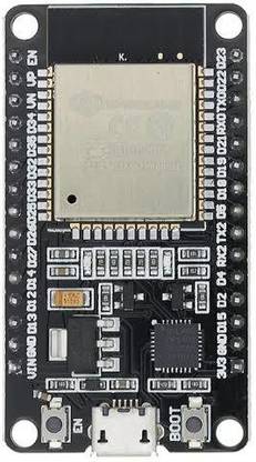 MINAKSHI ELECTRONICS ESP-32 Development Board CP2102 WiFi Bluetooth Ultra-Low Power Consum Dual Core Electronic Components Electronic Hobby Kit