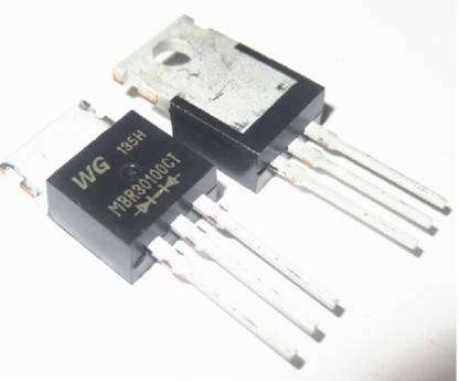 iBAT SOLUTIONS 1PCS MBR30100CT TO220 schottky DIODE 30A 100V Electronic Components Electronic Hobby Kit
