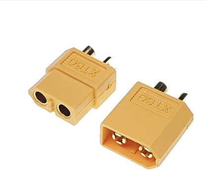 MIFRA ELECTRONICS XT60 Pin Male Female Connector-1pair Electronic Components Electronic Hobby Kit