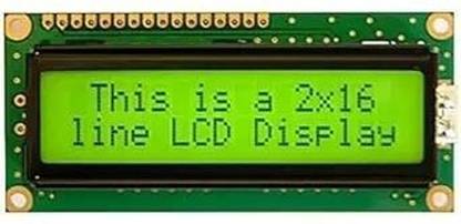 arduino 2x16 Line LCD Display, Green Colour Electronic Components Electronic Hobby Kit