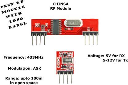 CHINSA Technology Best RF Module 433Mhz Radio Electronic Hobby Kit