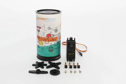 Robotbanao Tower Pro Mg995 Metal Gear High Torque Servo Motor Control Electronic Hobby Kit