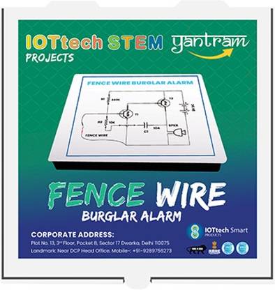 Yantram Fence Wire Burglar Alarm Projects Educational Electronic Hobby Kit