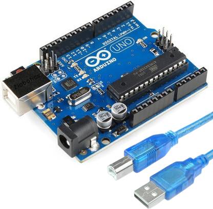 Ziobotics Arduino UNO R3 Board Compatible with ATmega328P | Arduino IDE Micro Controller Board Electronic Hobby Kit