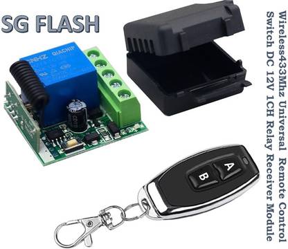 SG Flash 433Mhz Universal Wireless Remote Control Electronic Components Electronic Hobby Kit