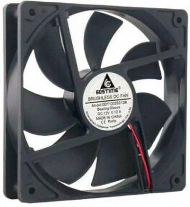 TES-EV 12V DC Fan - 120mm (12025) Brushless Cooling Fan [High Quality] Electronic Components Electronic Hobby Kit