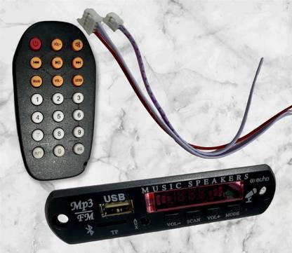 QICCT Bluetooth Module BTV09 interface card with FM,AUX,USB,Bluetooth Electronic Components Electronic Hobby Kit