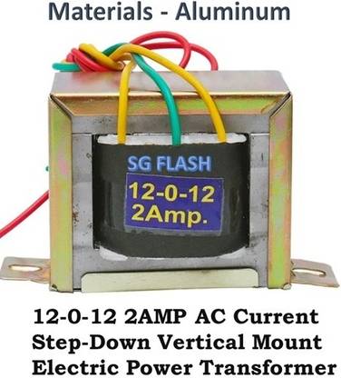 EASTRA 12-0-12 2AMP AC Current Step Down Vertical Power Transformer Electronic Components Electronic Hobby Kit