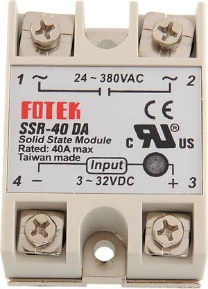 R&D Fotek 24-480 Vac Ssr-40 Da Solid State Module Electronic Components Electronic Hobby Kit