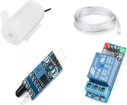 Best Price Ever DIY Automatic Hand Sanitizer Dispenser using 5V Relay submersible pump and IR proximity sensor module Electronic Components Electronic Hobby Kit