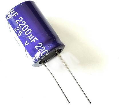 Steko {20 Pieces} 2200uF 25 Volt Electrolytic Capacitors, Electronics Component Light Electronic Hobby Kit